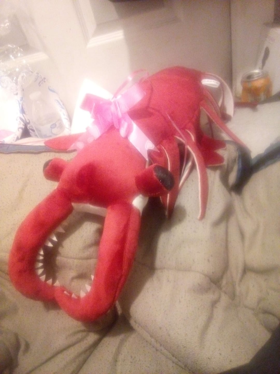 Customer photo review of Anomalocaris Arthropod Soft Stuffed Plush Toy