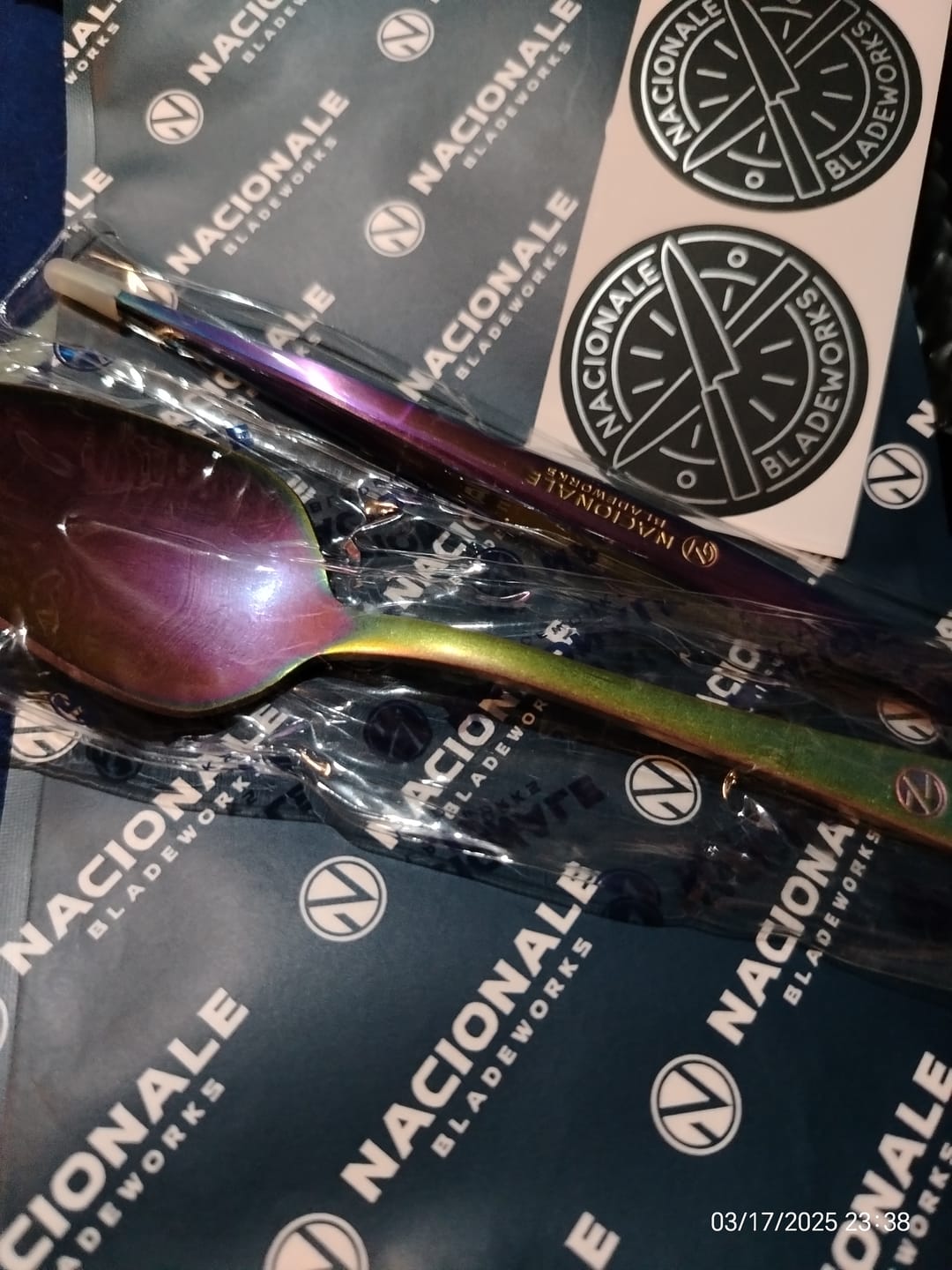 Customer photo review of Nacionale Quenelle / Sauce Spoons