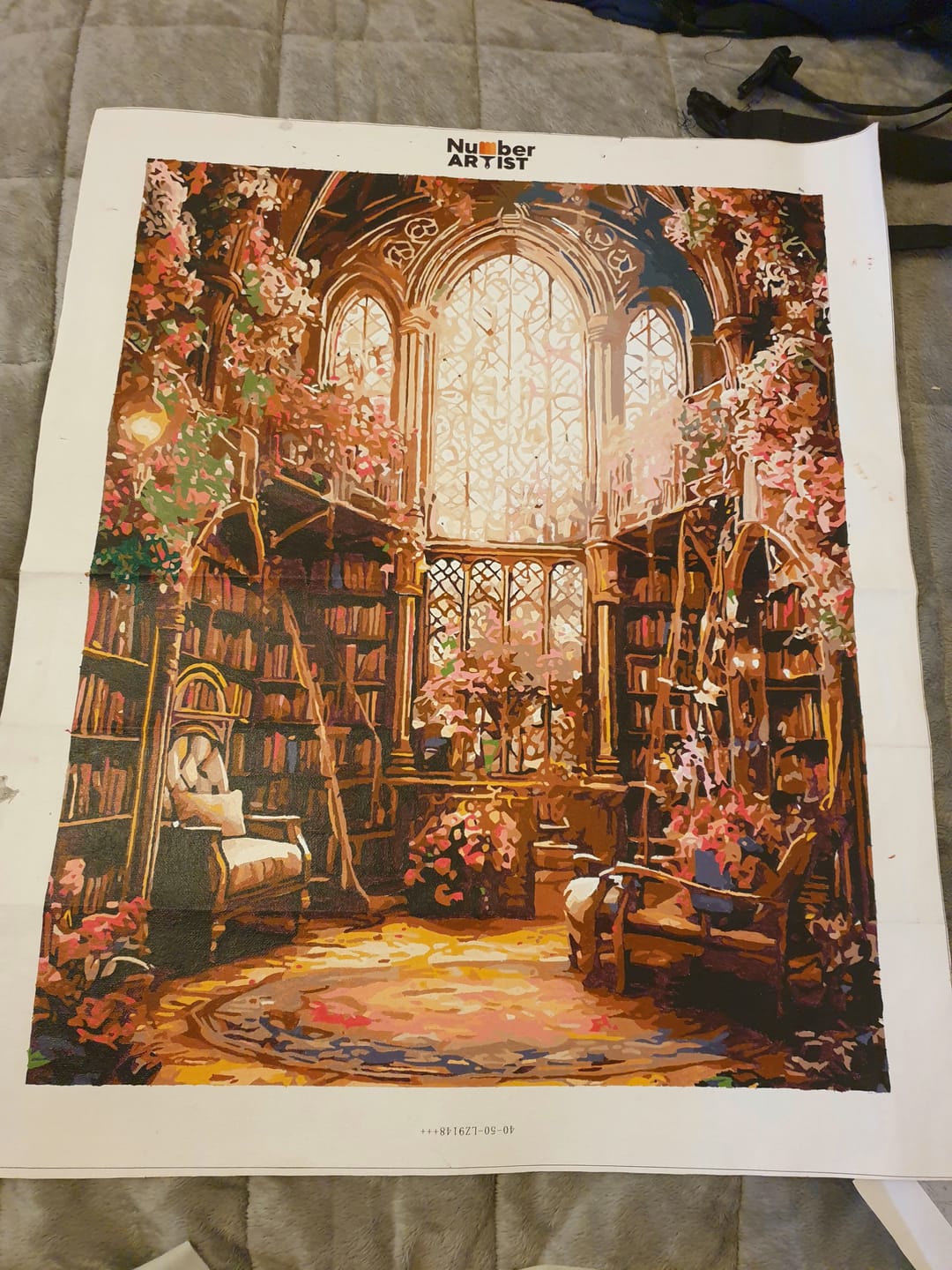 Customer photo review of Enchanted Floral Library