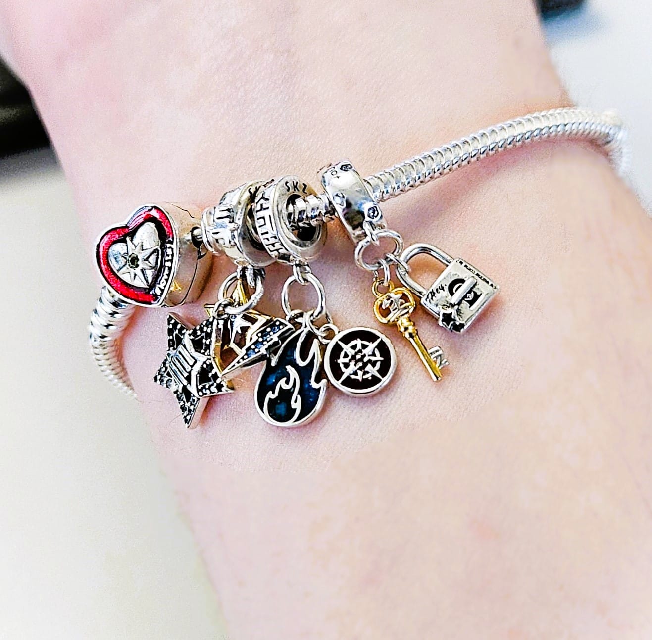 Customer photo review of PROJECT SKZ! individual charms