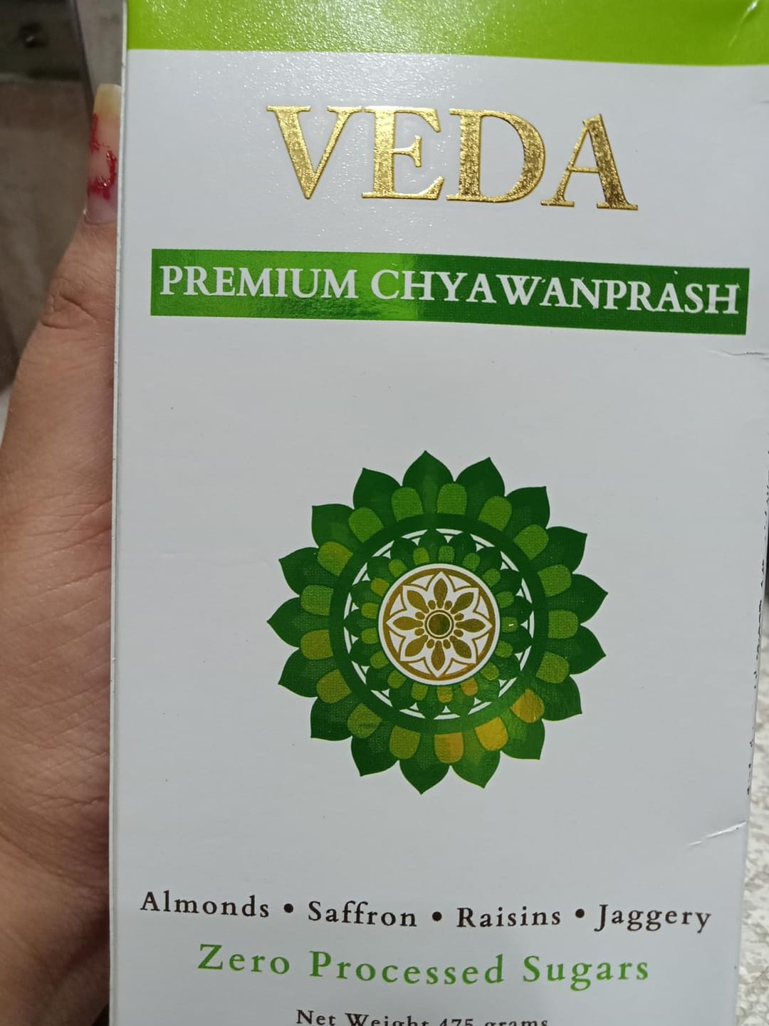 Customer photo review of Veda Premium Chyawanprash