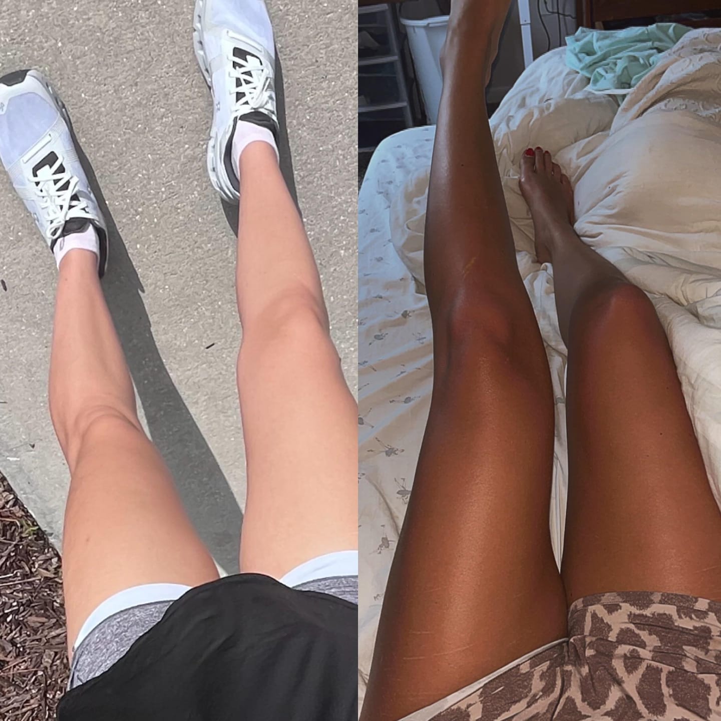 Customer photo review of Prestige Tans: Tanning Nasal Spray