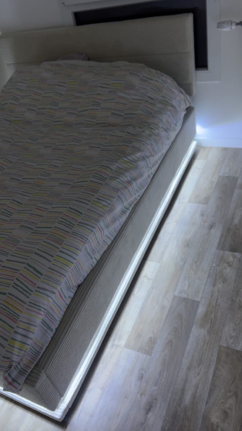Customer photo review of Lit coffre avec led - DARMON
