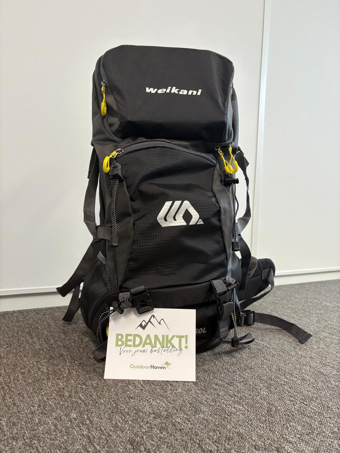 Customer photo review of 50L Backpack - Outdoor