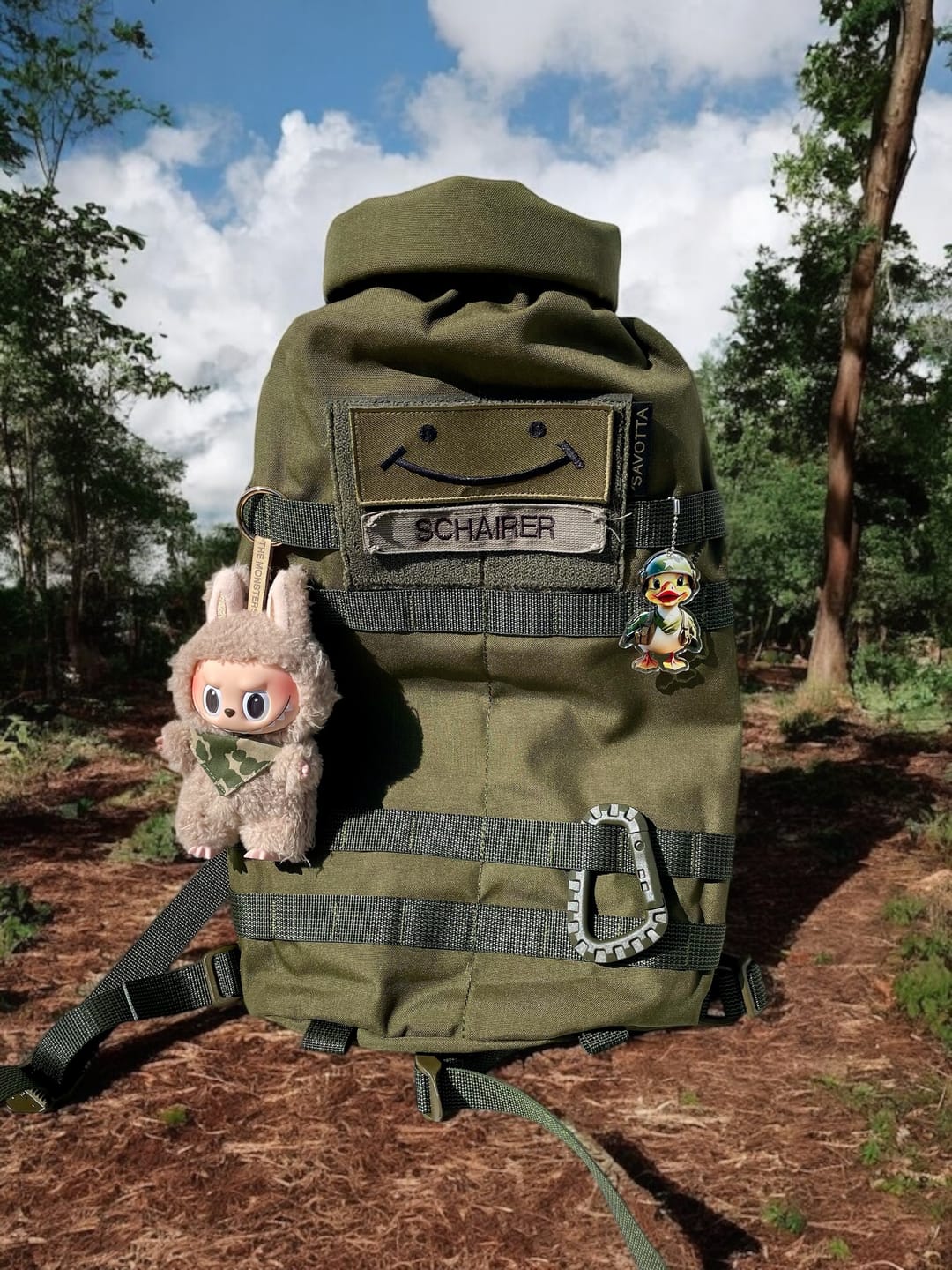 Customer photo review of Hatka 12L backpack