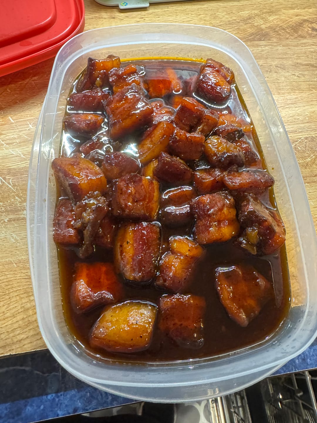 Customer photo review of Competition BBQ Sauce - Pint