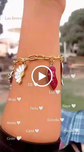 Customer video review of Pulsera Celeste