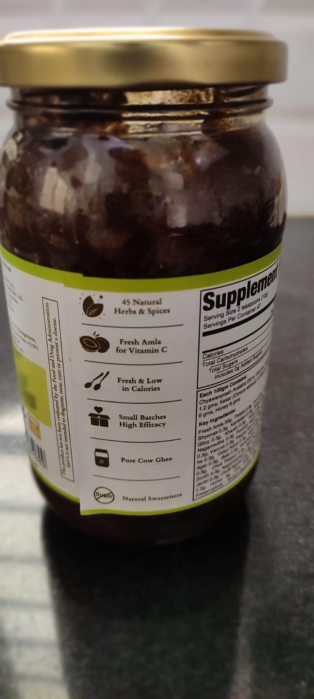 Customer photo review of Veda Premium Chyawanprash
