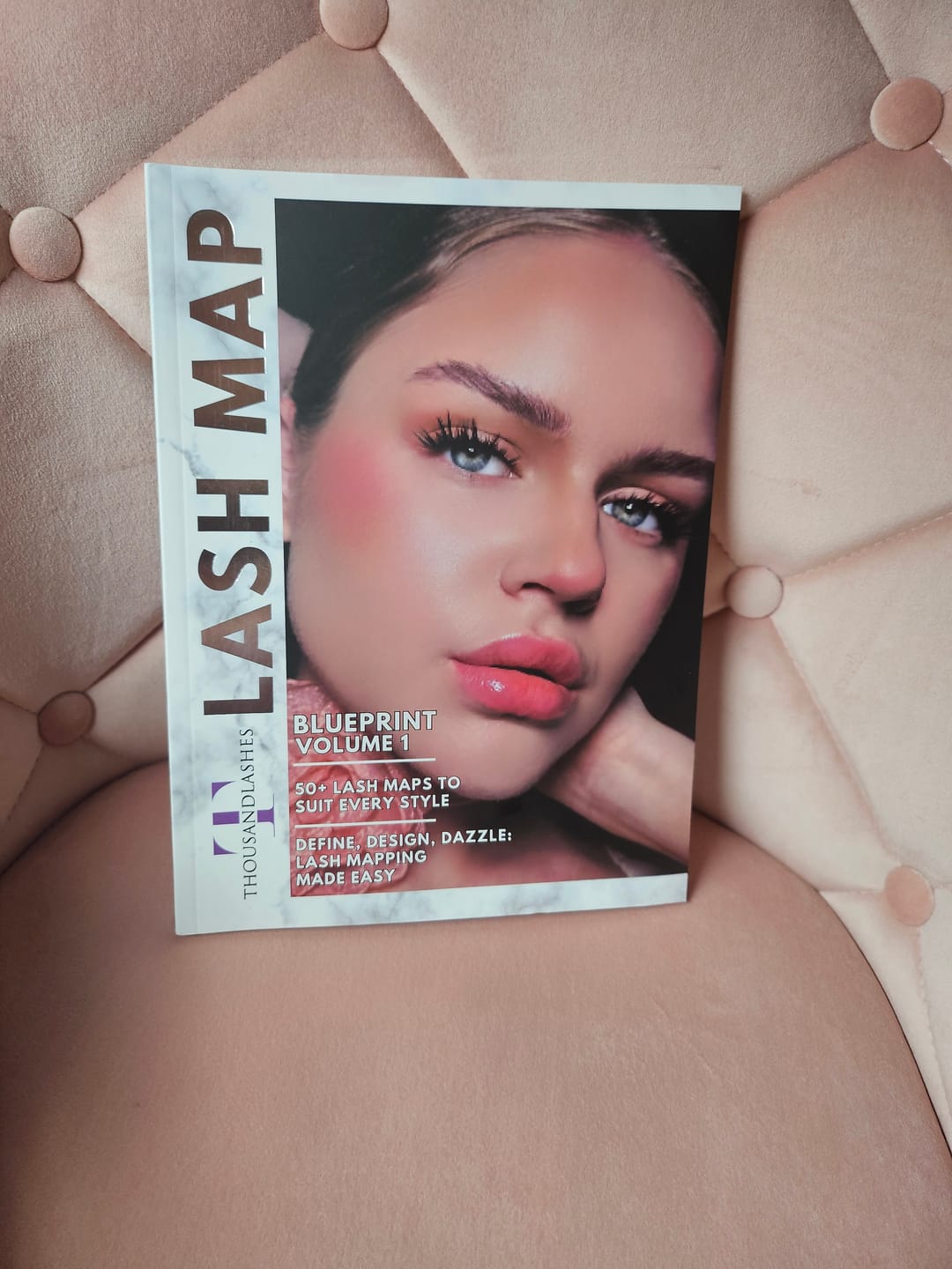 Customer photo review of LASH MAPPING GUIDE (PRINTED COPY)