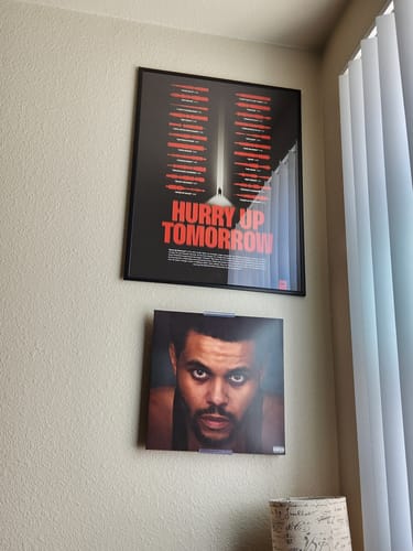 Customer photo review of "Hurry Up Tomorrow"