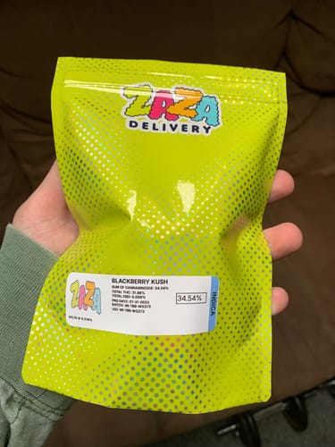 Customer photo review of Blackberry Kush - 28 Grams Littles - Indica