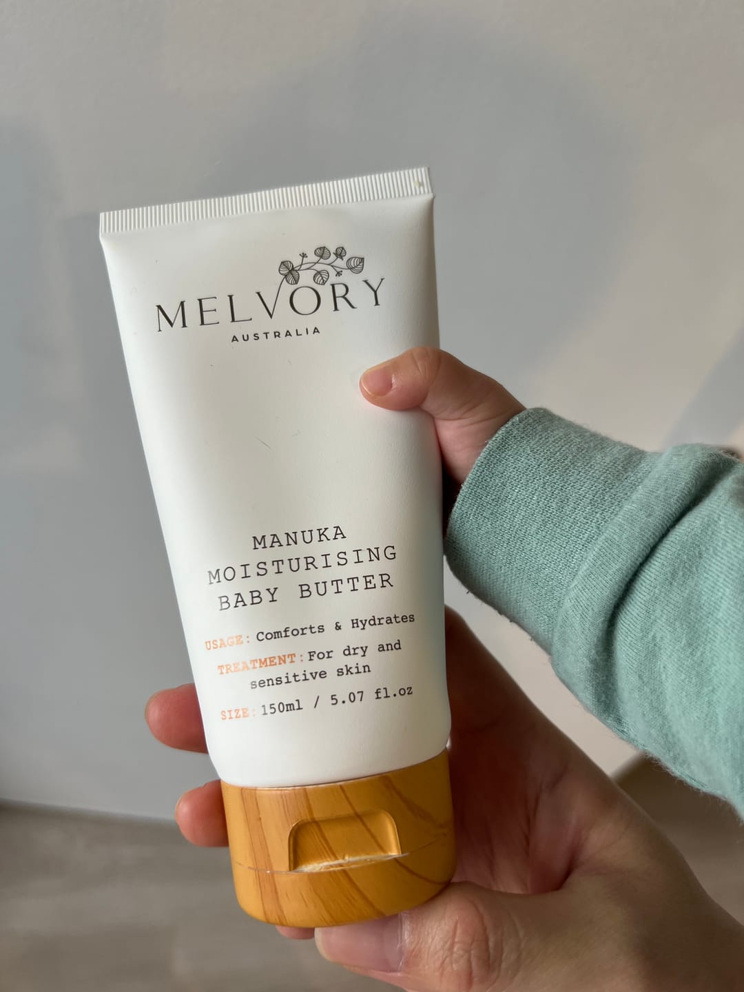 Customer photo review of Manuka Moisturising Baby Butter