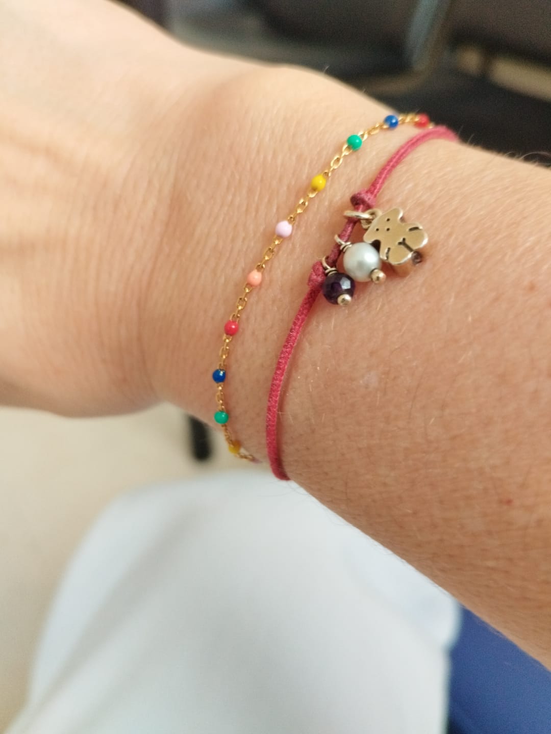 Customer photo review of Pulsera Power Color