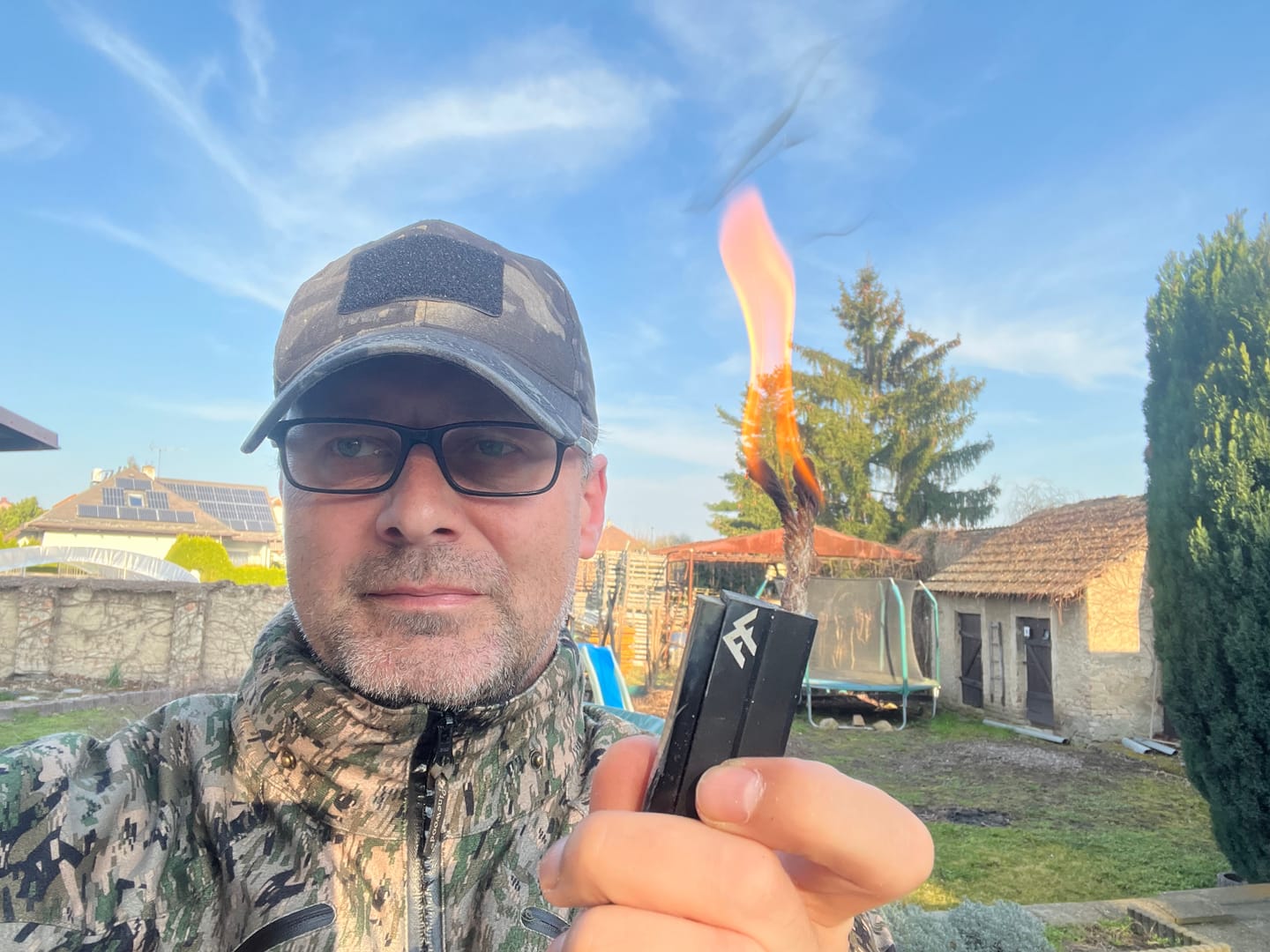 Customer photo review of Stealth Fire Starter™ | The Ultimate Fire Starter