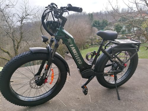 Customer photo review of Lankeleisi MG600 Plus 1000W 26" Fat Bike 960Wh All Terrain SUV E-Bike with Torque Sensor 48V 20Ah Battery