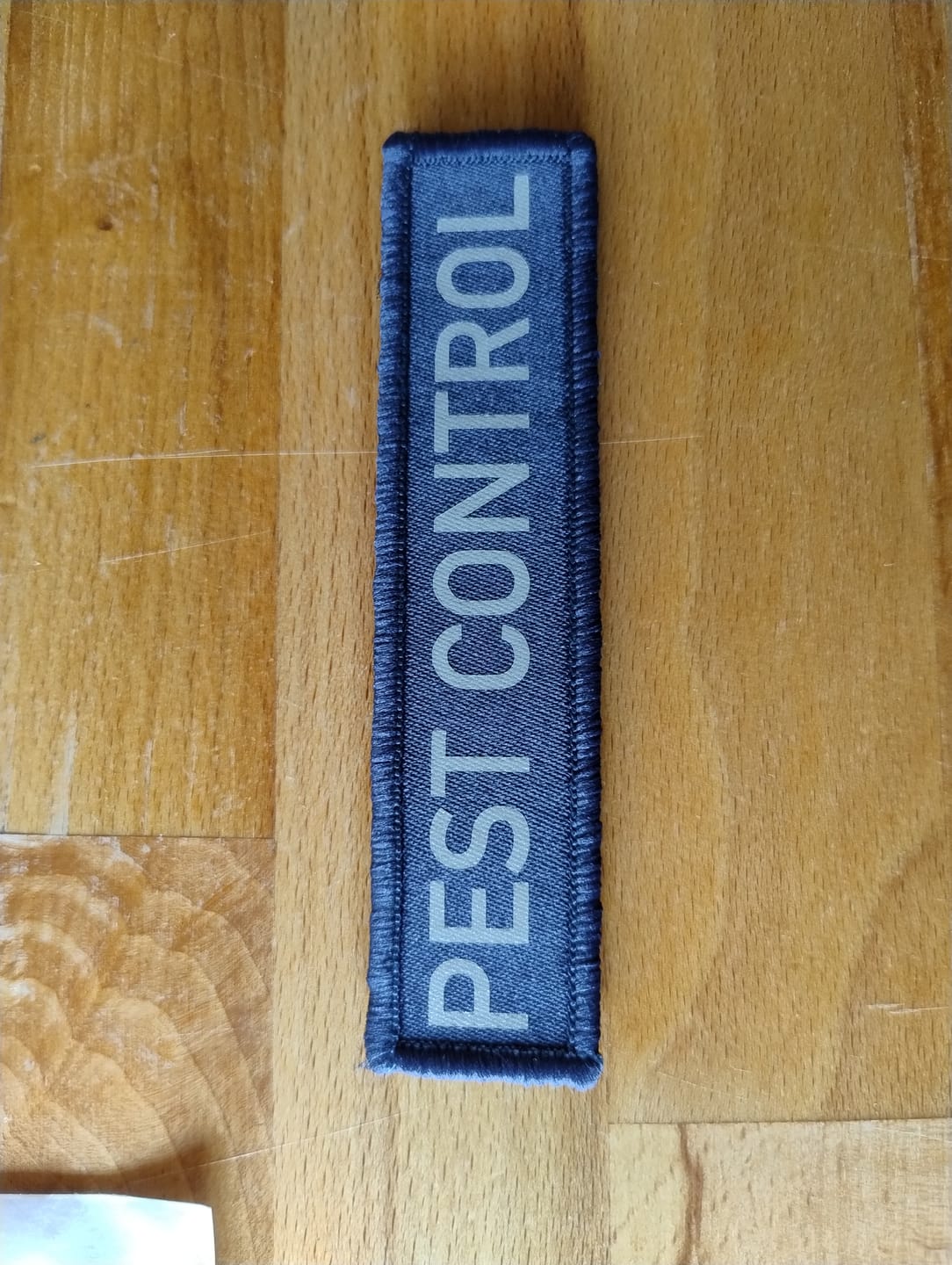 Customer photo review of Individuelle Namensschilder Textil Patches (Ab 1 Stück)