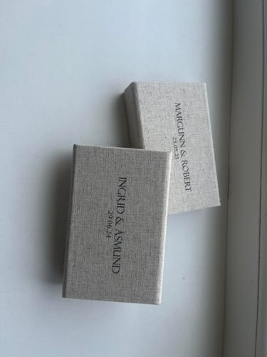 Customer photo review of Vintage fabric USB box
