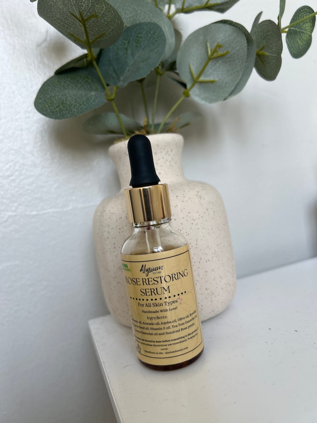 Customer photo review of Rose Restoring Serum - NEW