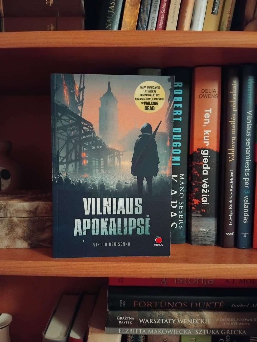 Customer photo review of Vilniaus apokalipsė: kvapą gniaužiantis lietuviškas postapokaliptinis romanas