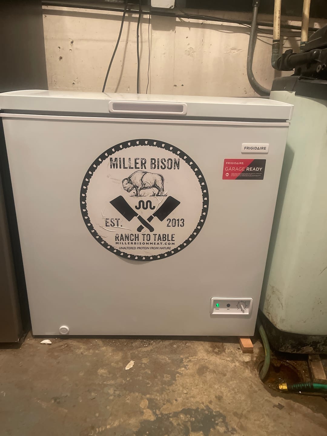 Customer photo review of 1/4 Bison With Free Freezer