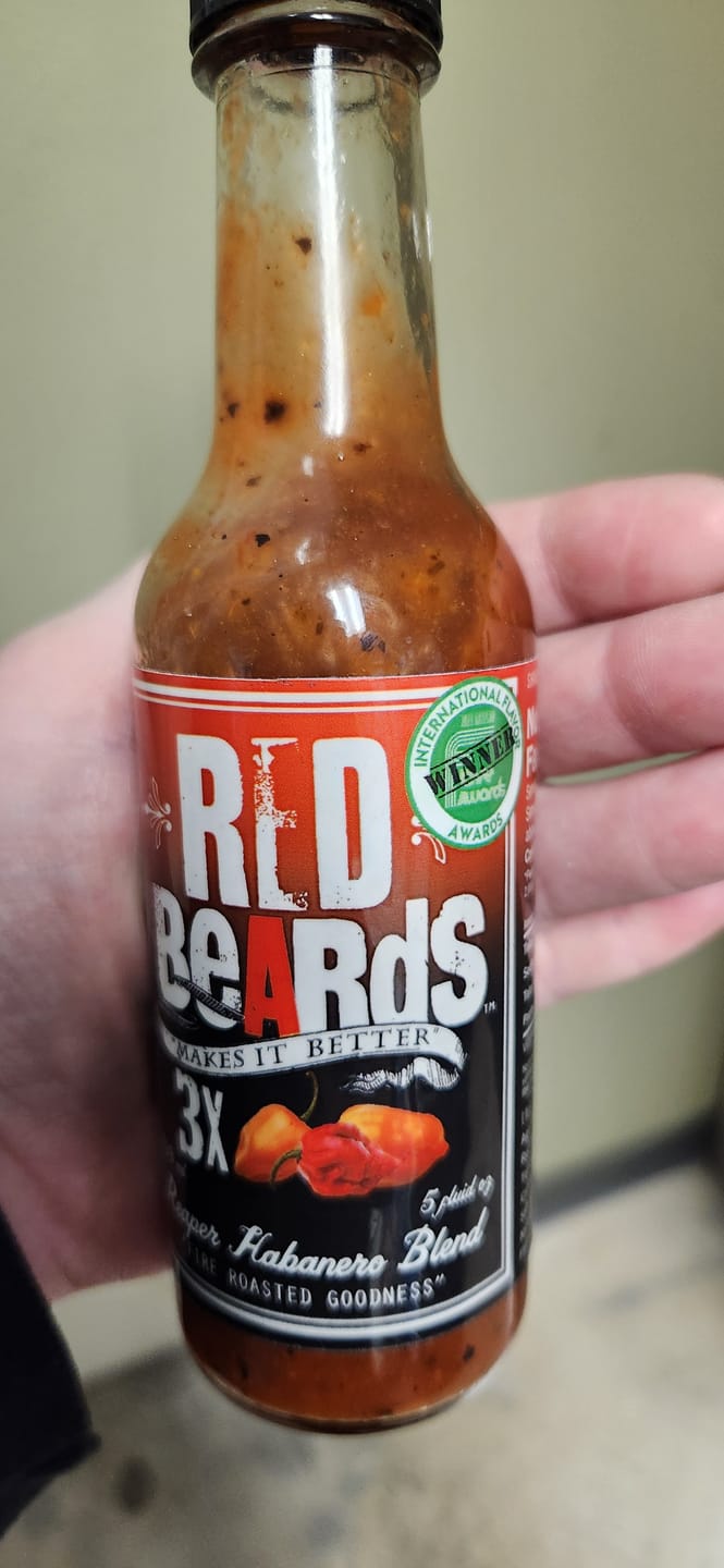 Customer photo review of 3X HABANEROS MEETS THE REAPER HOT SAUCE