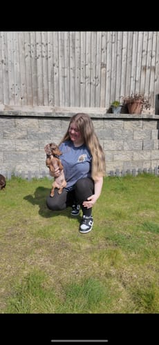 Customer photo review of Walkies Ready® Leggings - Black