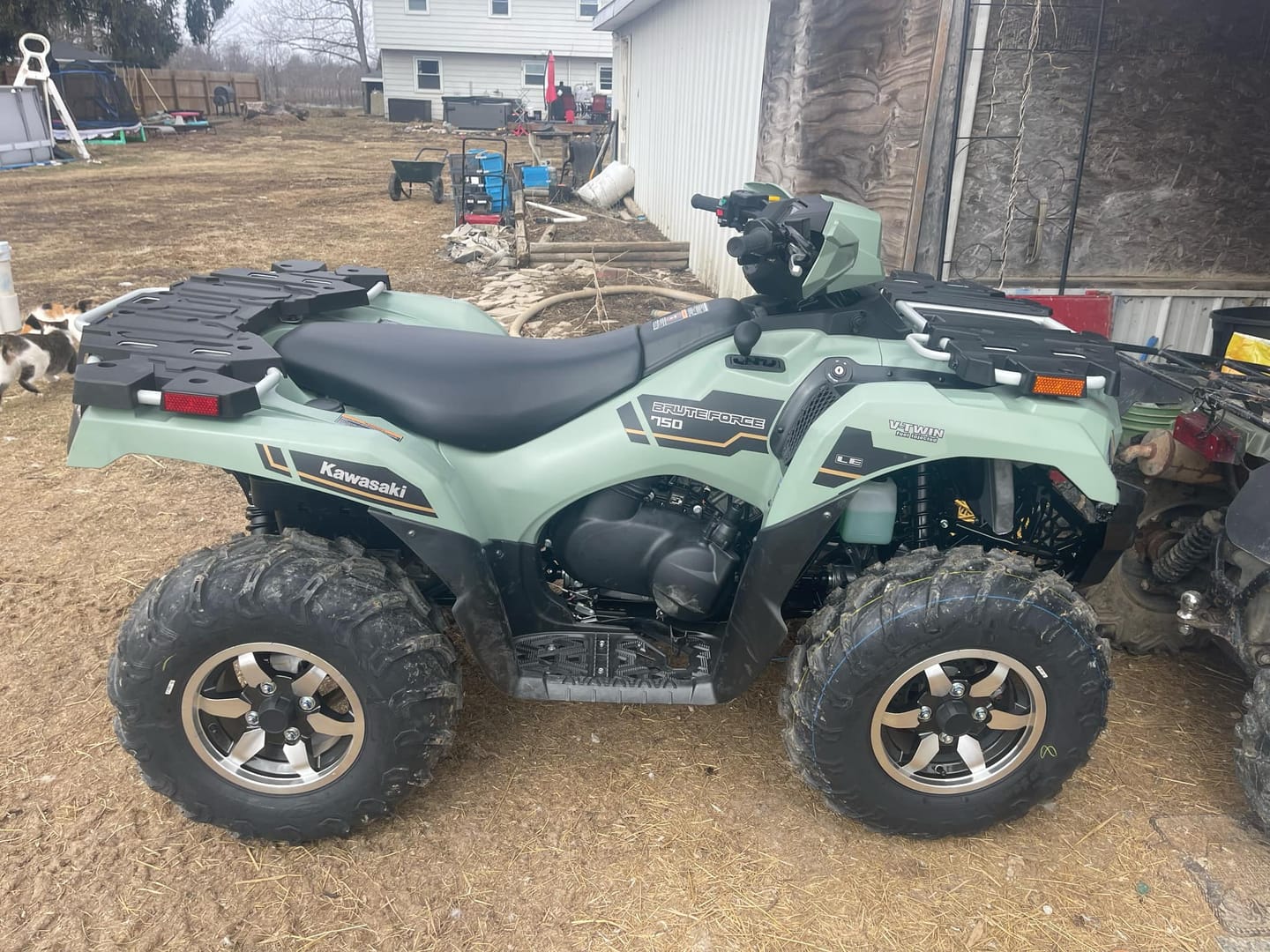 Customer photo review of 2 Inch | Kawasaki Brute Force 750 Lift Kit (2005+)