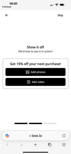 Customer photo review of Curate Crochet Box - Monthly Subscription