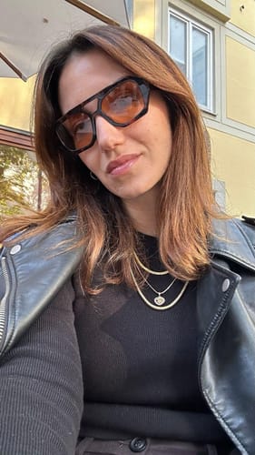 Customer photo review of Los Angeles - Tortoise / Orange