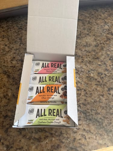 Customer photo review of Ultimate Variety Mixed Pack 50g x 12 bars