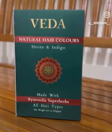 Customer photo review of Veda Natural Hair Colours