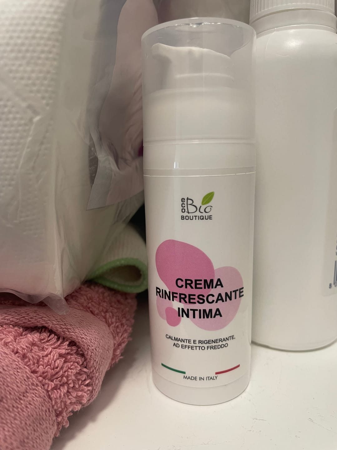 Customer photo review of Crema Rinfrescante Intima