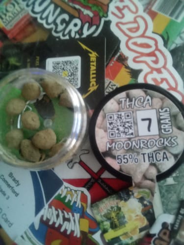 Customer photo review of THCA Moonrocks