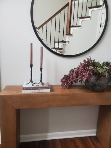 Customer photo review of Faux Dusty Plum Stem