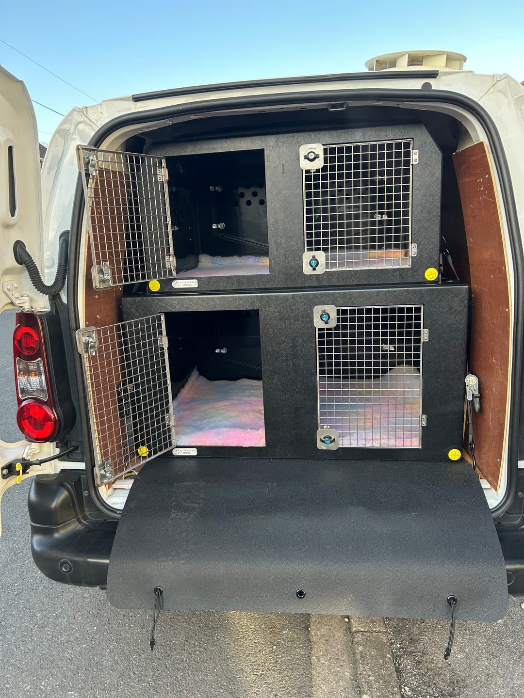 Customer photo review of Dog Van Kit | Citroën Berlingo | 2008-Present | Double stack | DT VS1