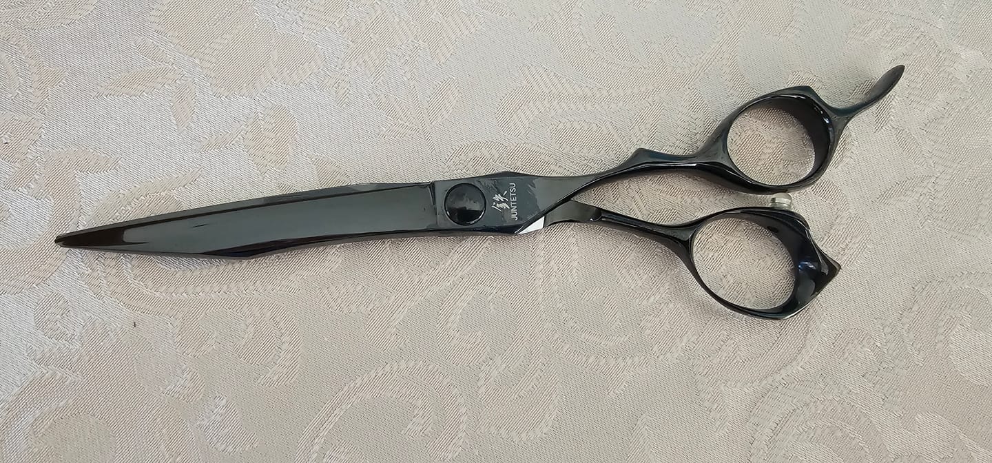Customer photo review of Juntetsu VG10 Night Cutting Scissors