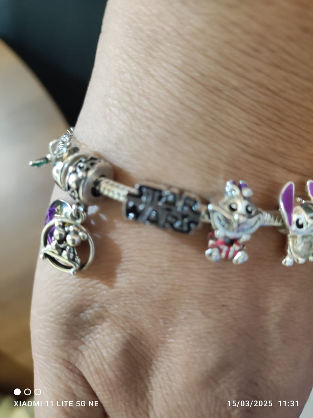 Customer photo review of Charm Luciernaga Evangeline "Iluminas Mi Vida" Fluorescente