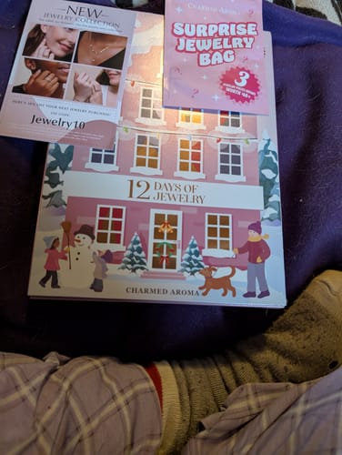 Customer photo review of Advent Calendar (Pink) - 12 Days of Surprise Jewelry ($250 Value)