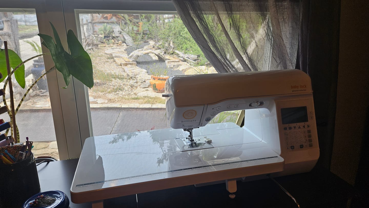 Customer photo review of Extension Table, Babylock #BLMAC-ET