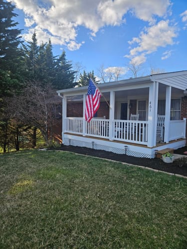 Customer photo review of 3' x 5' American Flag Set