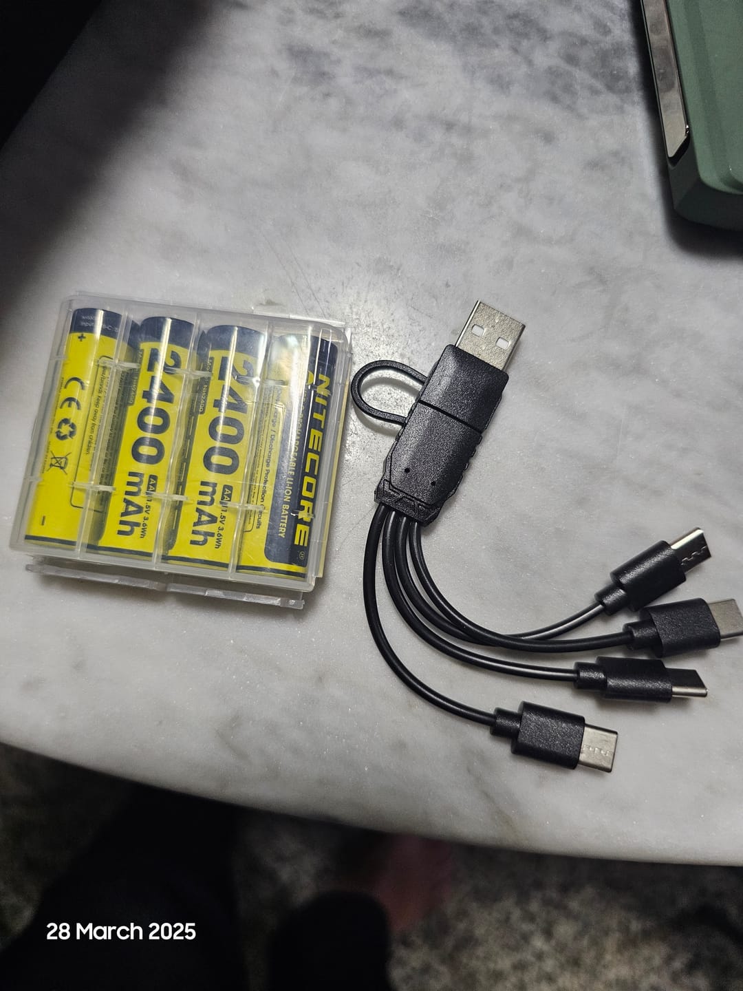 Customer photo review of NH2400 4PC (AA - 2400mAh - 1.5V)