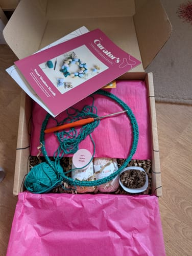 Customer photo review of Curate Crochet Box - Monthly Subscription