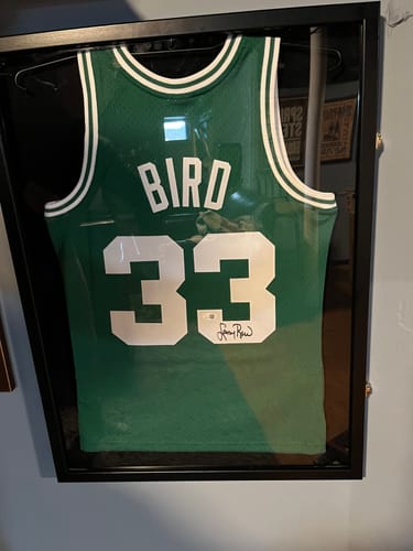Customer photo review of Larry Bird Autograph Signing