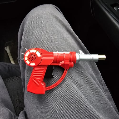 Customer photo review of NEW! Raygun Penjamin Battery with Lights and Sound