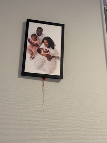 Customer photo review of Custom Painting - Portrait