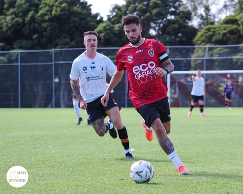 Customer photo review of Deploy Pro Football Grip Socks - White