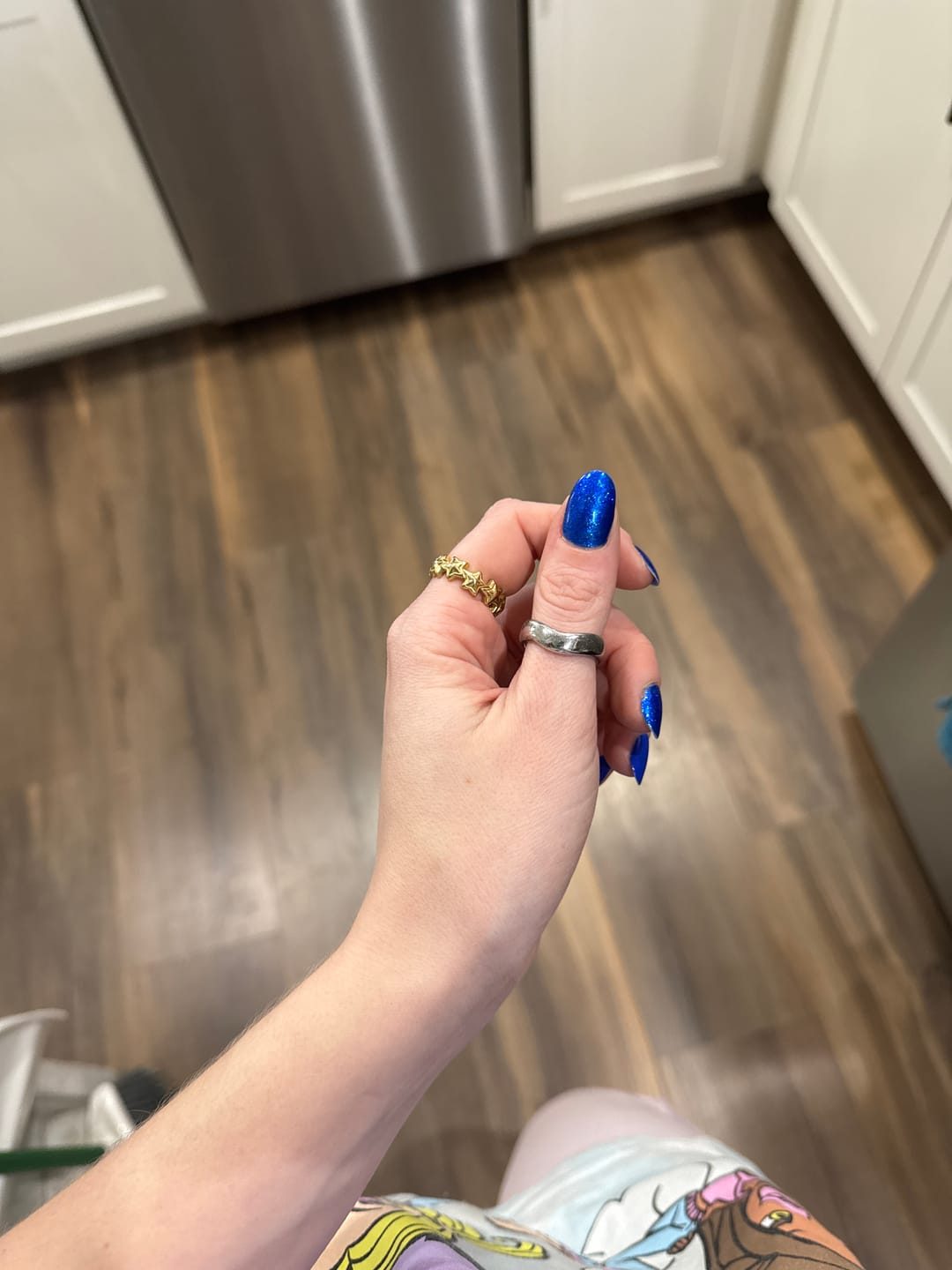 Customer photo review of Chunky Wave Ring