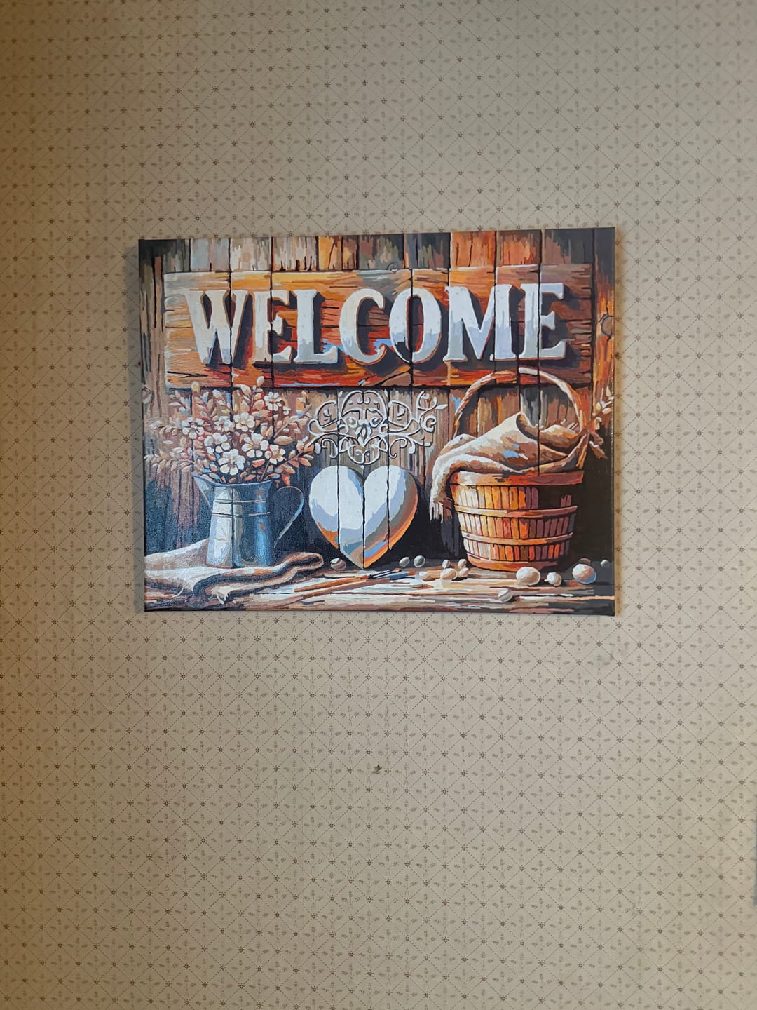 Customer photo review of Paint by Numbers - Welcome
