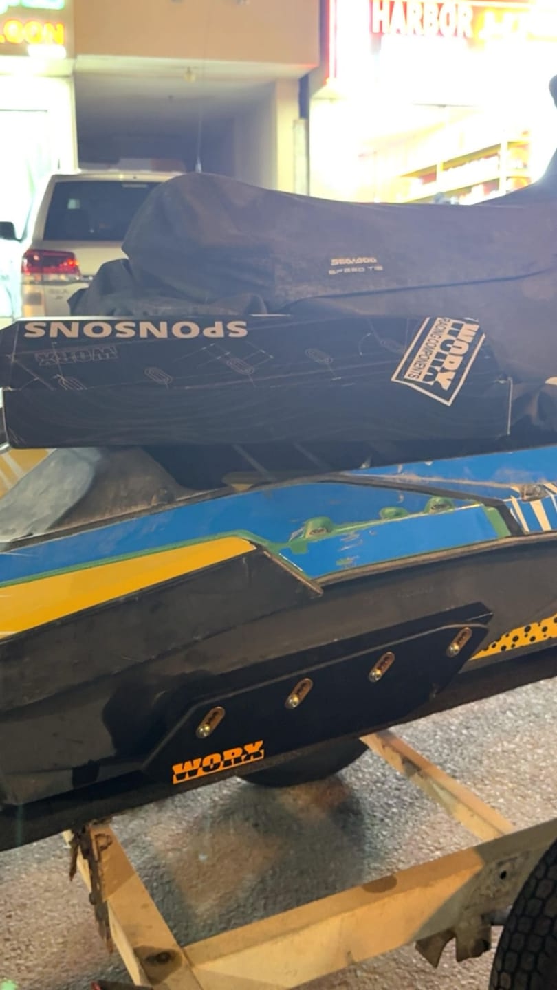 Customer photo review of Seadoo Spark Sponsons With Insert