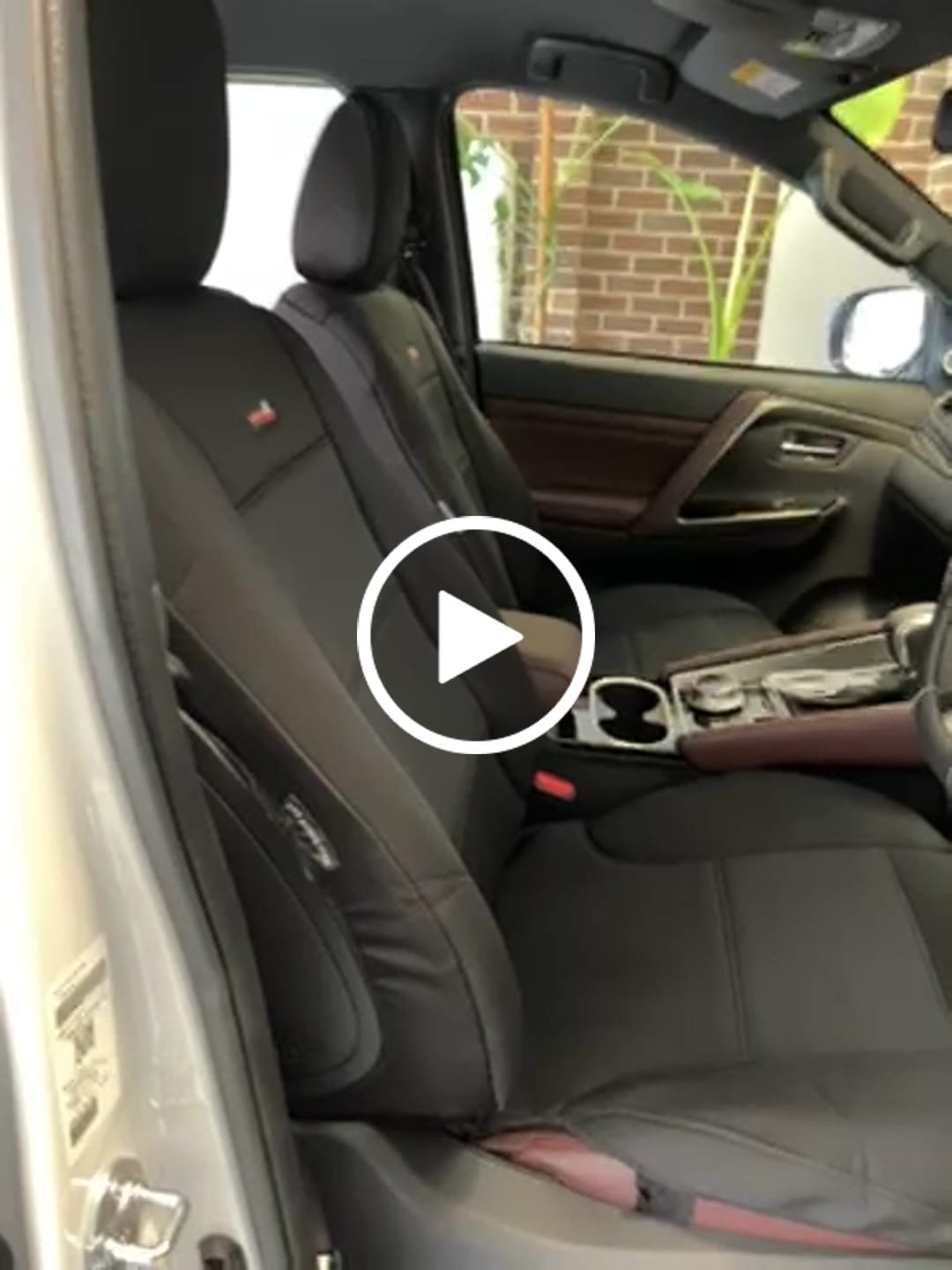 Customer video review of Sharkskin Seat Covers for Mitsubishi Pajero Sport 5 Seater (10/2015-On)